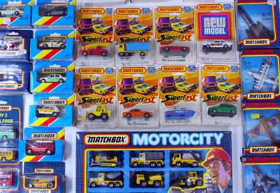 Lot 166 - A LARGE QUANTITY OF MATCHBOX DIE CAST VEHICLES