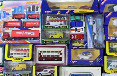 Lot 167 - A LARGE COLLECTION OF CORGI DIE CAST VEHICLES