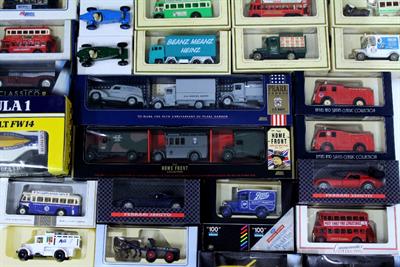 Lot 168 - A LARGE NUMBER OF BOXED DIE CAST MODEL VEHICLES