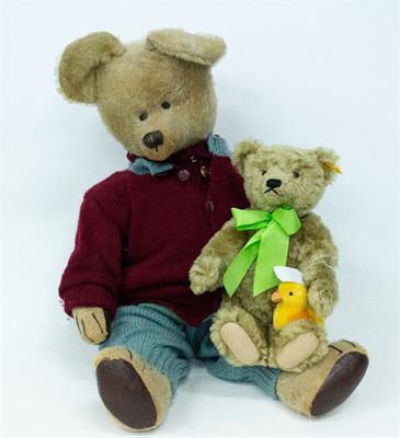 Lot 188 - A CONTEMPORARY STEIFF TEDDY BEAR