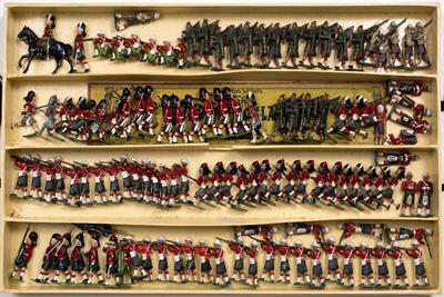 Lot 213 - A LARGE COLLECTION OF EARLY  BRITAINS LEAD FIGURES