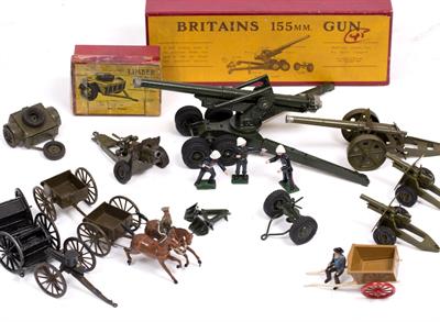 Lot 214 - BRITAINS 155MM GUN NUMBER 2064