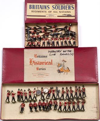 Lot 226 - BRITAINS HISTORICAL SERIES INFANTRY OF LINE BANDS