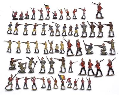 Lot 228 - A LARGE QUANTITY OF ANTIQUE MINIATURE CAST LEAD SOLDIERS