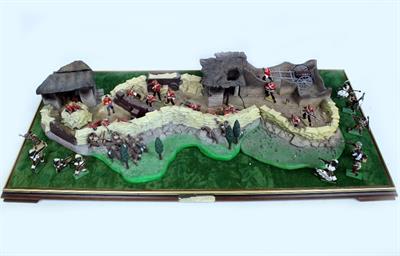 Lot 241 - W. BRITAINS ZULU WAR" RORKE'S DRIFT 1879 LIMITED EDITION NO. 0736"