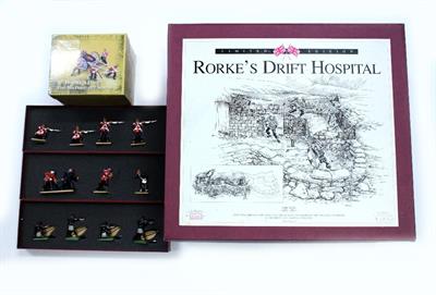 Lot 241 - W. BRITAINS ZULU WAR" RORKE'S DRIFT 1879 LIMITED EDITION NO. 0736"