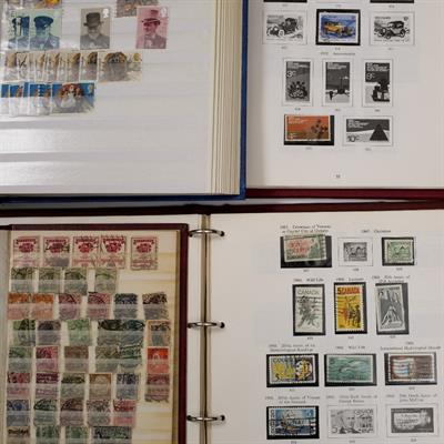 Lot 252 - A QUANTITY OF BRITISH AND COMMONWEALTH STAMPS