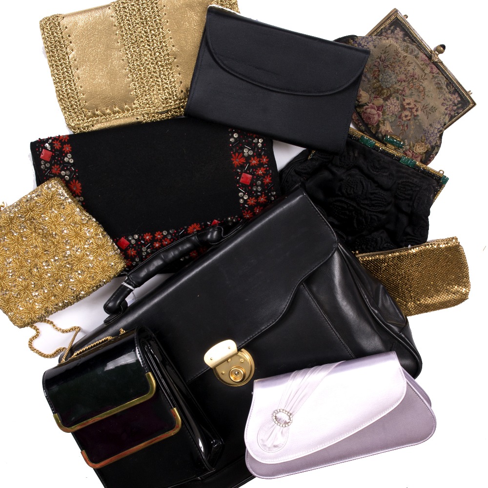 Lot 361 - A SET OF NINE CLUTCH BAGS