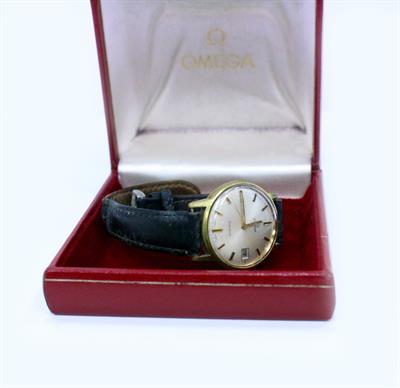 Lot 484 - A 1970'S OMEGA GENT'S WRIST WATCH