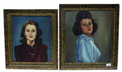 Lot 523 - TWO MID 20TH CENTURY ENGLISH SCHOOL OIL ON CANVAS