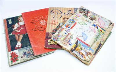 Lot 636 - FOUR OLD SCRAP ALBUMS