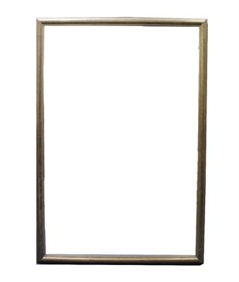 Lot 652 - A GILT FRAMED RECTANGULAR WALL MIRROR