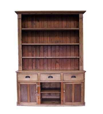 Lot 724 - AN OLD PINE DRESSER