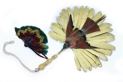 Lot 749 - A VICTORIAN OR EDWARDIAN LADIES FAN