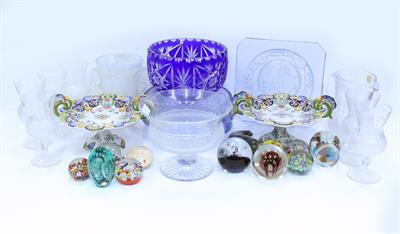 Lot 812 - A QUANTITY OF VARIOUS GLASSWARE