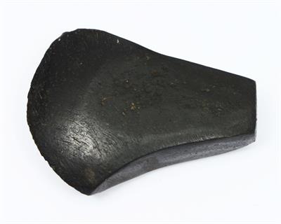 Lot 245 - AN EUROPEAN NEOLITHIC MINIATURE STONE AXE