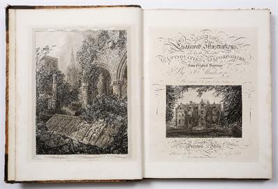 Lot 487 - SKELTON'S Engraved Illustrations of The Principal Antiquities of Oxfordshire from Original drawings