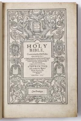 Lot 494 - THE HOLY BIBLE