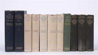 Lot 551 - CHURCHILL Winston S.  The World in Crisis 1911-1914