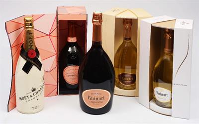 Lot 161 - FIVE BOTTLES OF CHAMPAGNE