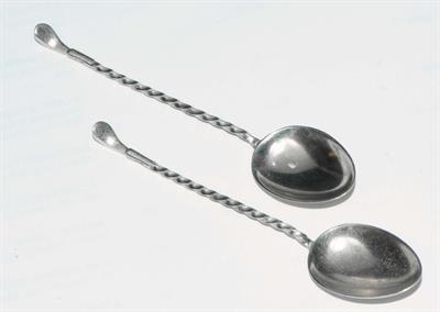 Lot 244 - PAIR OF SILVER GOLF CLUB TEASPOONS