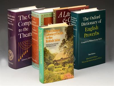 Lot 445 - The OXFORD LITERARY GUIDE to the BRITISH ISLES