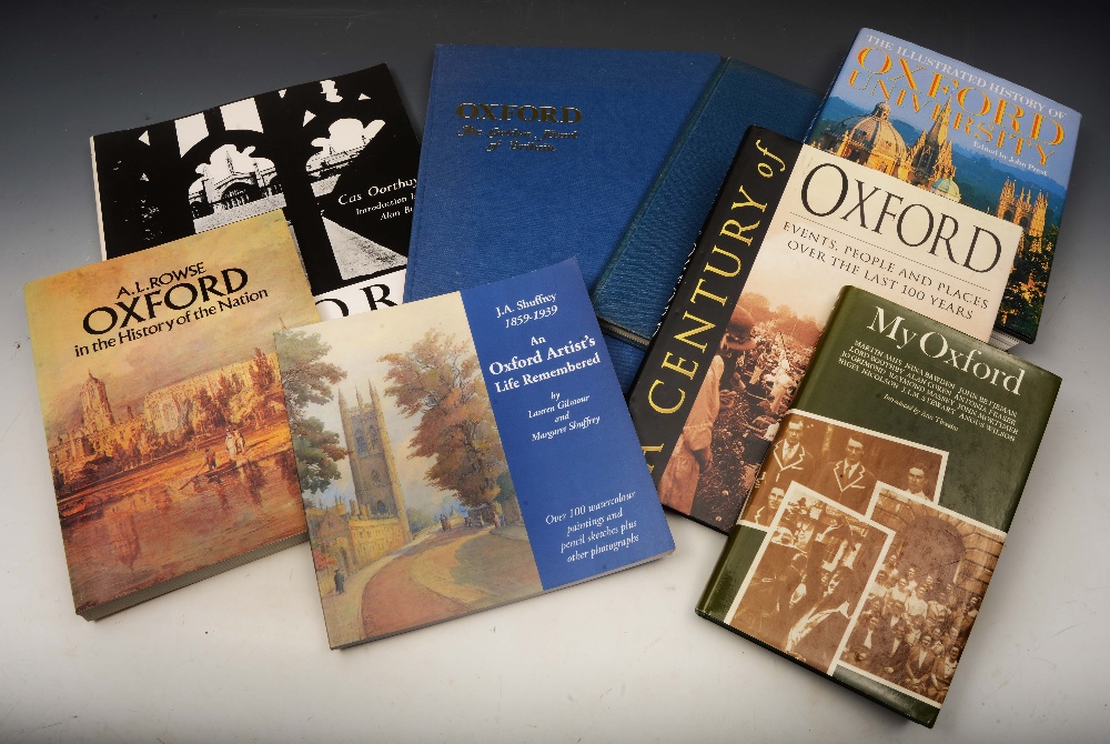 Lot 538 - A collection of books on OXFORD