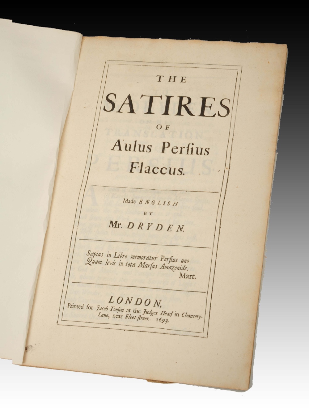 Lot 591 - AULUS PERSIUS FLACCUS