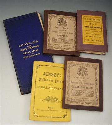 Lot 704 - A collection of five pull out maps