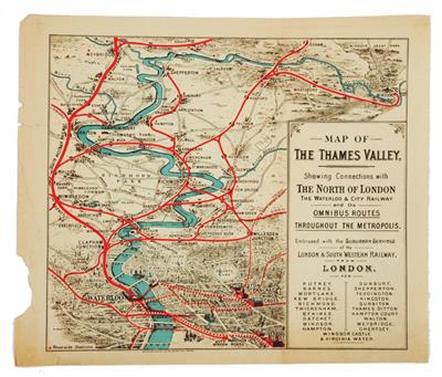 Lot 715 - A COLLECTION OF NINE LATE 19TH CENTURY PLANS OF LONDON