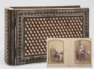 Lot 720 - A BRITISH INDIA MILITARY FAMILY PHOTOGRAPH ALBUM