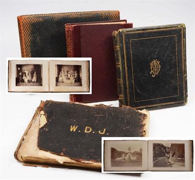 Lot 723 - A BRITISH COLONIAL LARGE FORMAT PHOTOGRAPH ALBUM