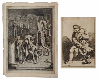 Lot 73 - A SMALL COLLECTION OF OLD MASTER AND OTHER PRINTS