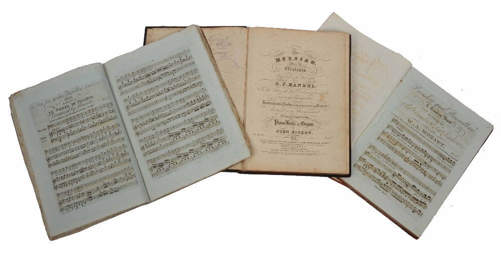 Lot 127 - A COLLECTION OF BOUND SHEET MUSIC ALBUMS FOR THE PIANO
