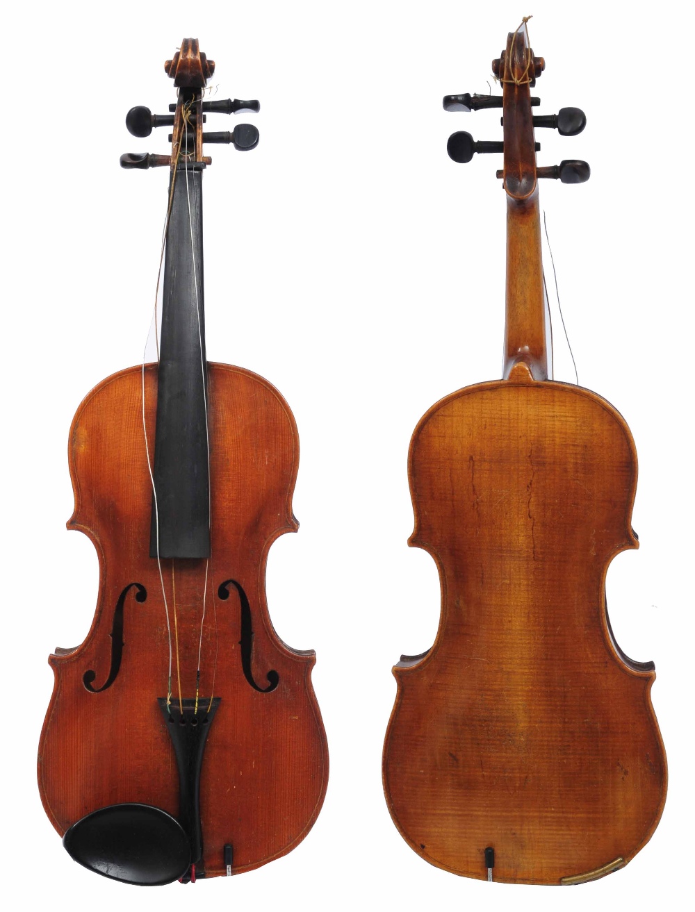 Lot 141 - A 19TH CENTURY HOPF VIOLIN