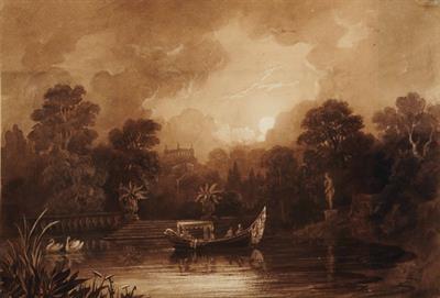 Lot 303 - ATTRIBUTED TO WILLIAM 'WATERFALL' WEST (1801-1861)
