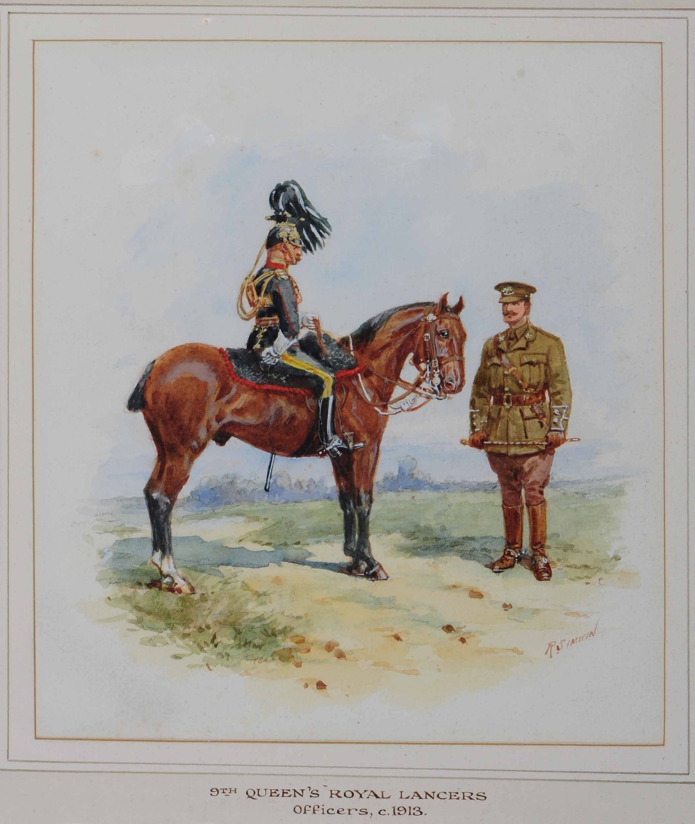 Lot 433 - RICHARD SIMKIN (1840-1926)