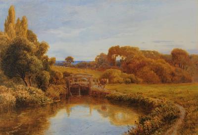 Lot 450 - THOMAS PYNE (1843-1935)