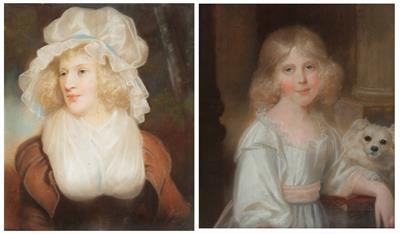 Lot 490 - CIRCLE OF JOHN RUSSELL (1745-1806)