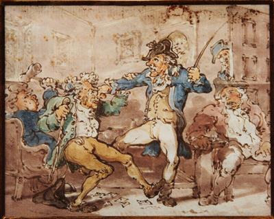 Lot 510 - CIRCLE OF THOMAS ROWLANDSON (1756-1827)