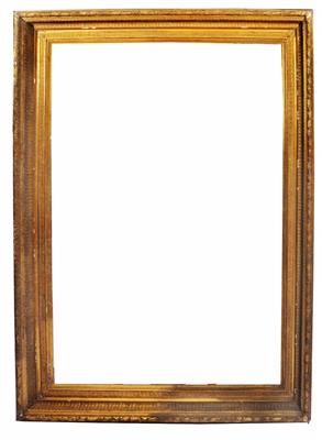 Lot 543 - A LARGE 19TH CENTURY GILT GESSO FRAME