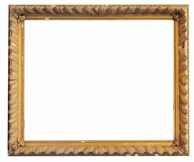 Lot 559 - A 19TH CENTURY GILT GESSO FRAME