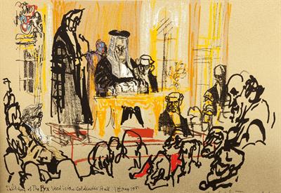 Lot 539 - Feliks Topolski (1907-1989)