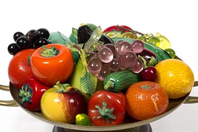 Lot 197 - A COLLECTION OF APPROXIMATELY TWENTY MURANO GLASS FRUITS