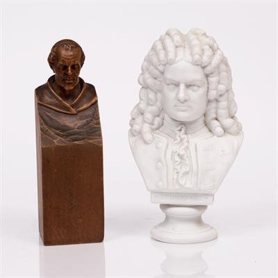 Lot 248 - A PARIAN WARE BUST