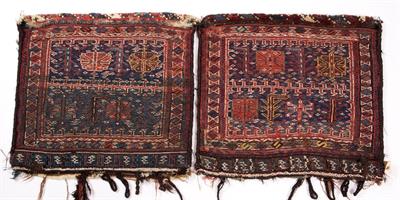 Lot 361 - A PAIR OF BAKHTIARI CAMEL BAGS