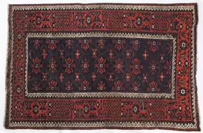 Lot 362 - A BELOUCH RED GROUND RUG