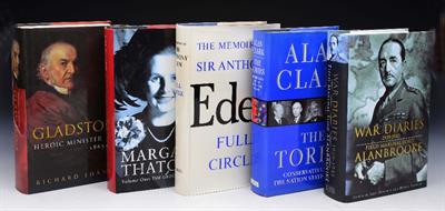 Lot 496 - A collection of 27 BRITISH POLITICAL BIOGRAPHIES. Including Churchill