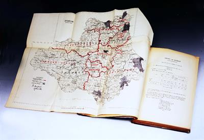 Lot 524 - Report of the Boundary Commission for England and Wales 1885. Eyre and Spottiswood 1885. pull out ma