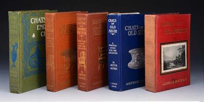 Lot 532 - A collection of five ARTHUR HAYDEN books including Chats on Old Silver